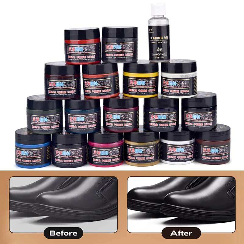50g Leer Reparatie Verf Pigmen - Sneaker Care recensie en prijs